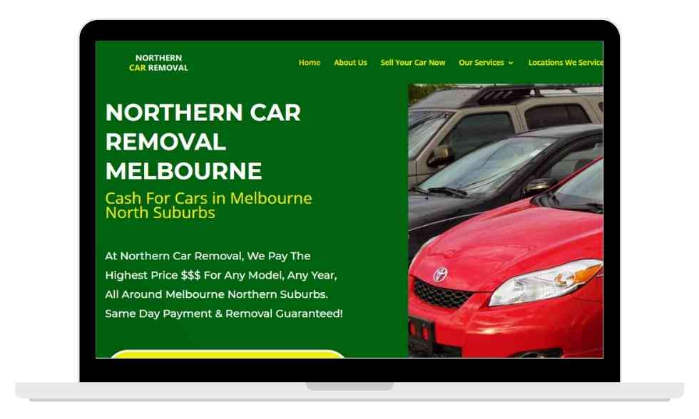 Northern Car Removal Client of SEO Agent